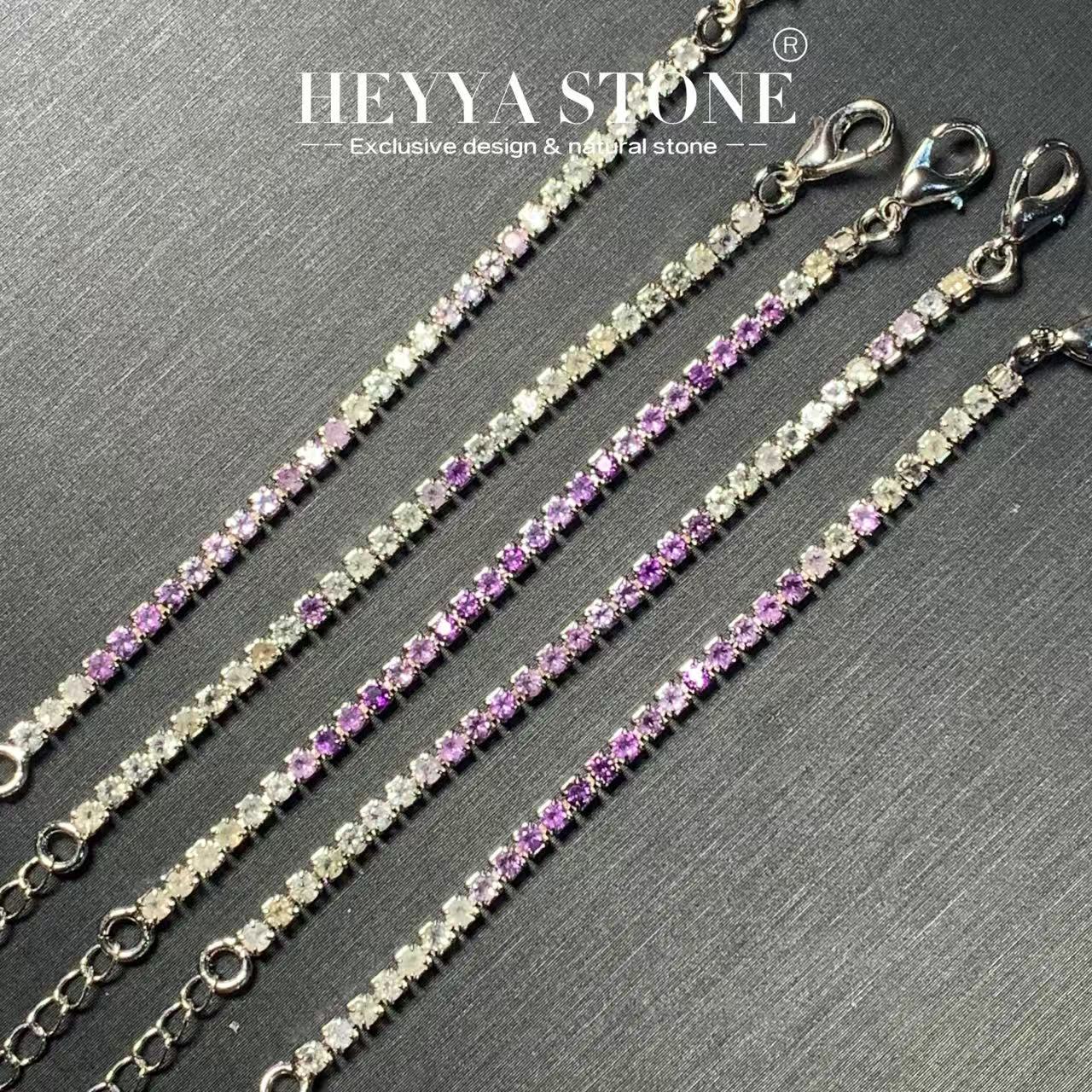 Gemstone Bracelet Healing - HEYYA حجر الجمشت الطبيعي سيترين سوار