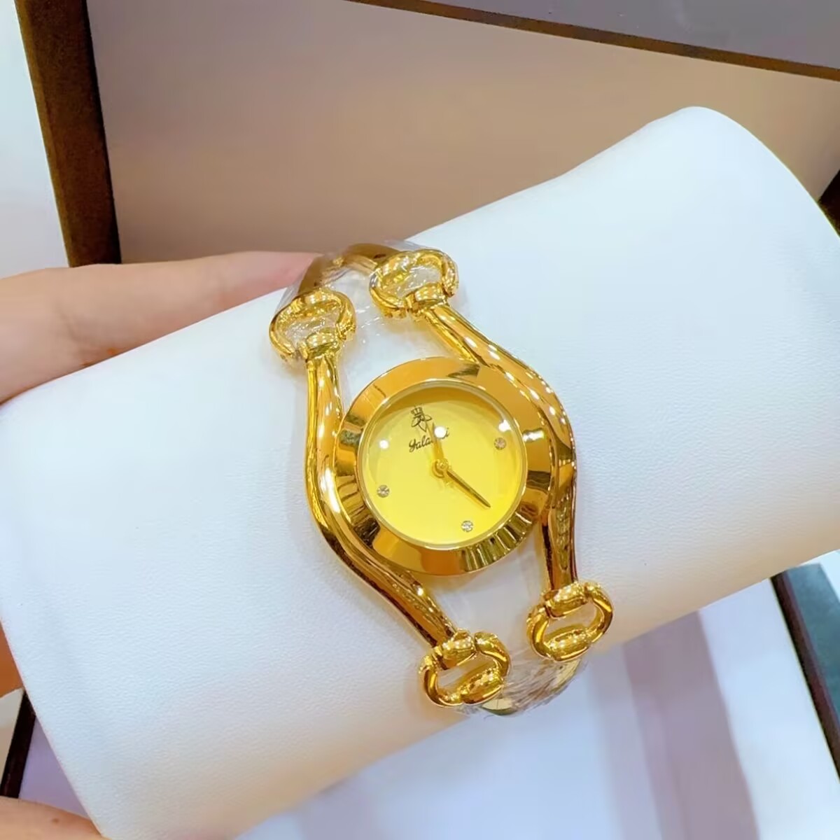 Jewelry Watch - ساعة فرنسية جديدة مطلية بالذهب عيار