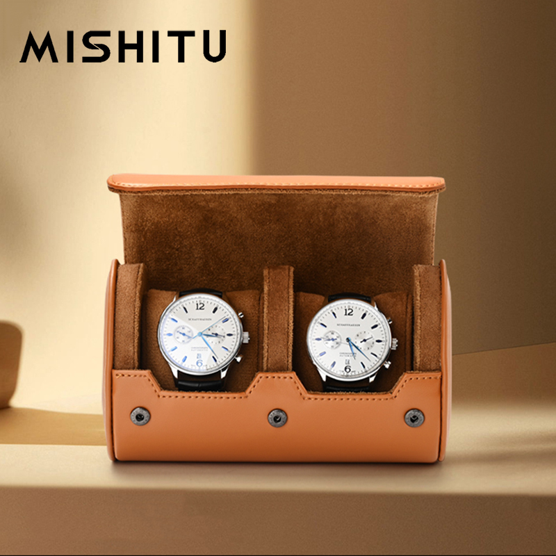 Jewelry Watches Vintage - MISHITU 1/2/3-فتحة تخزين ساعات اليد لفة