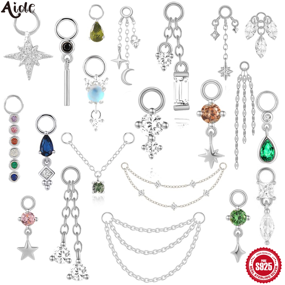 Opal Earrings Dangle - مساعد شرابة السحر DIY أوبال قلادة