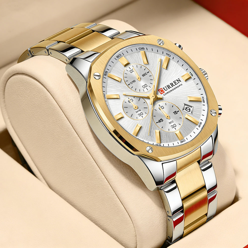 Jewellery Watches - ساعة رياضية رجالية عصرية من CURREN