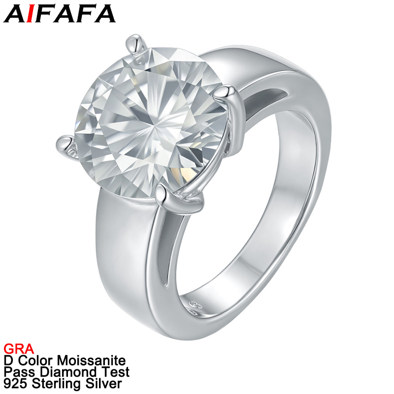Moissanite Ring - 2 قيراط D اللون مويسانيتي الماس