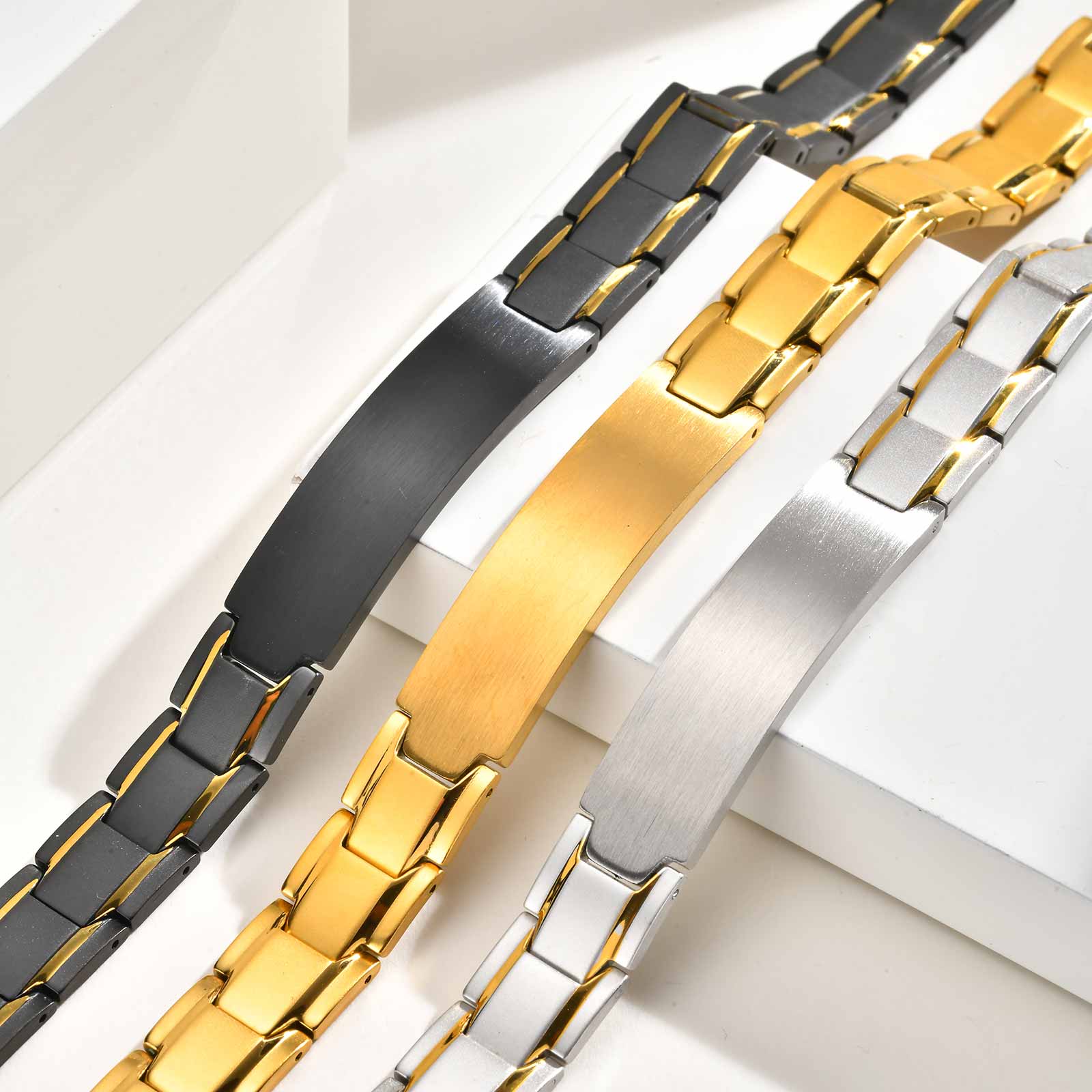 اسم مخصص النص محفورة سوار للرج - مراجعة Jewelry Watches Men وسعره