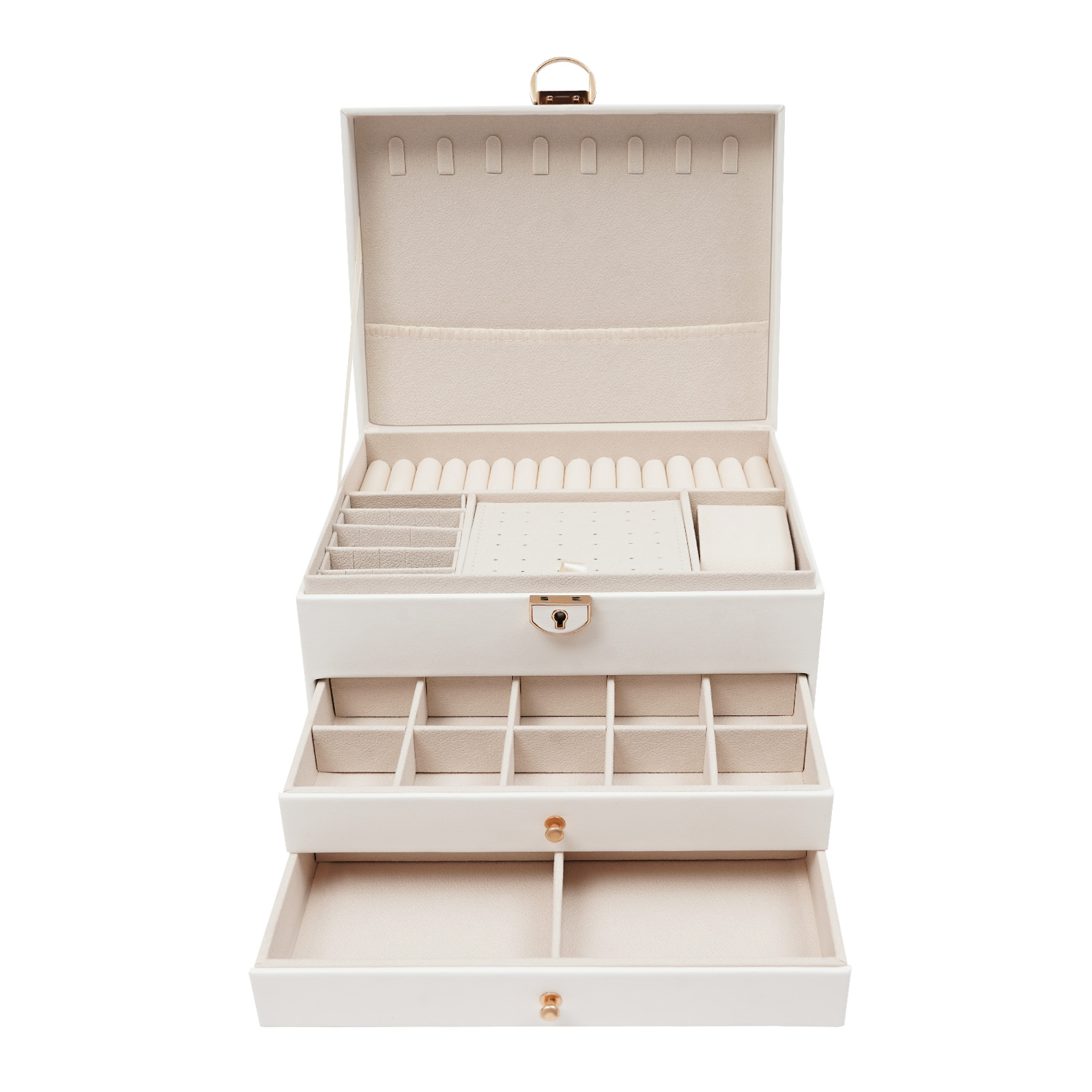 صندوق تخزين المجوهرات بثلاث طب - مراجعة Jewelry And Watches Store وسعره