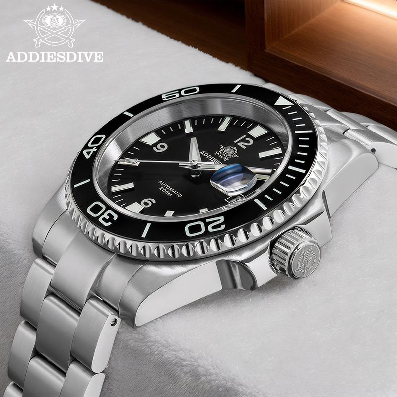 Addiesdive جديد الغوص ساعة لله - مراجعة Jewellery Watches وسعره