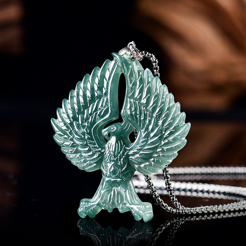 قلادة نسر الحرية من الفضة عيار - مراجعة Jewelry & Watches Bench وسعره