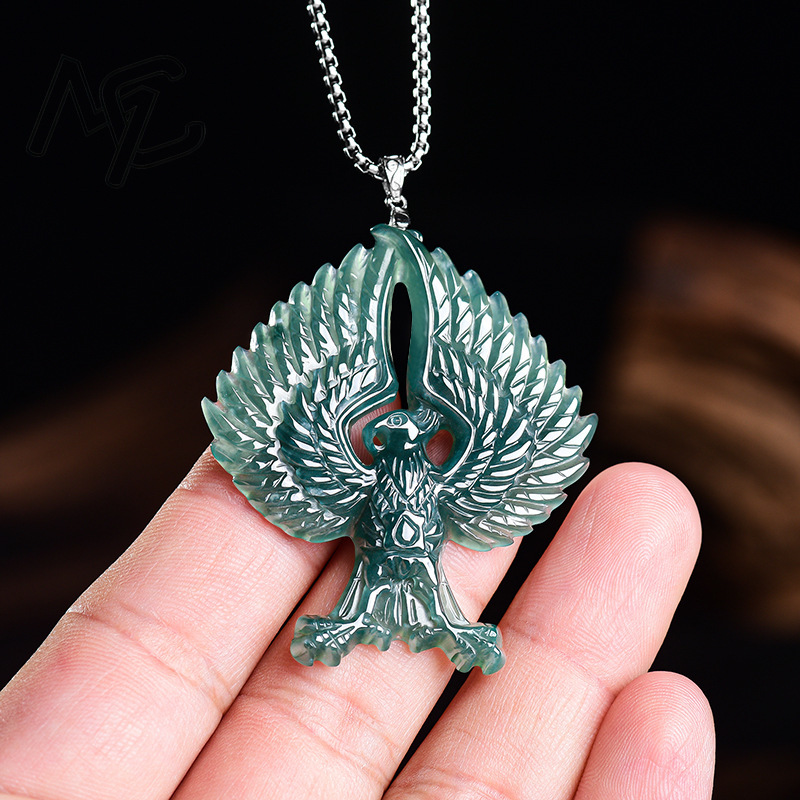 قلادة نسر الحرية من الفضة عيار - مراجعة Jewelry & Watches Bench وسعره