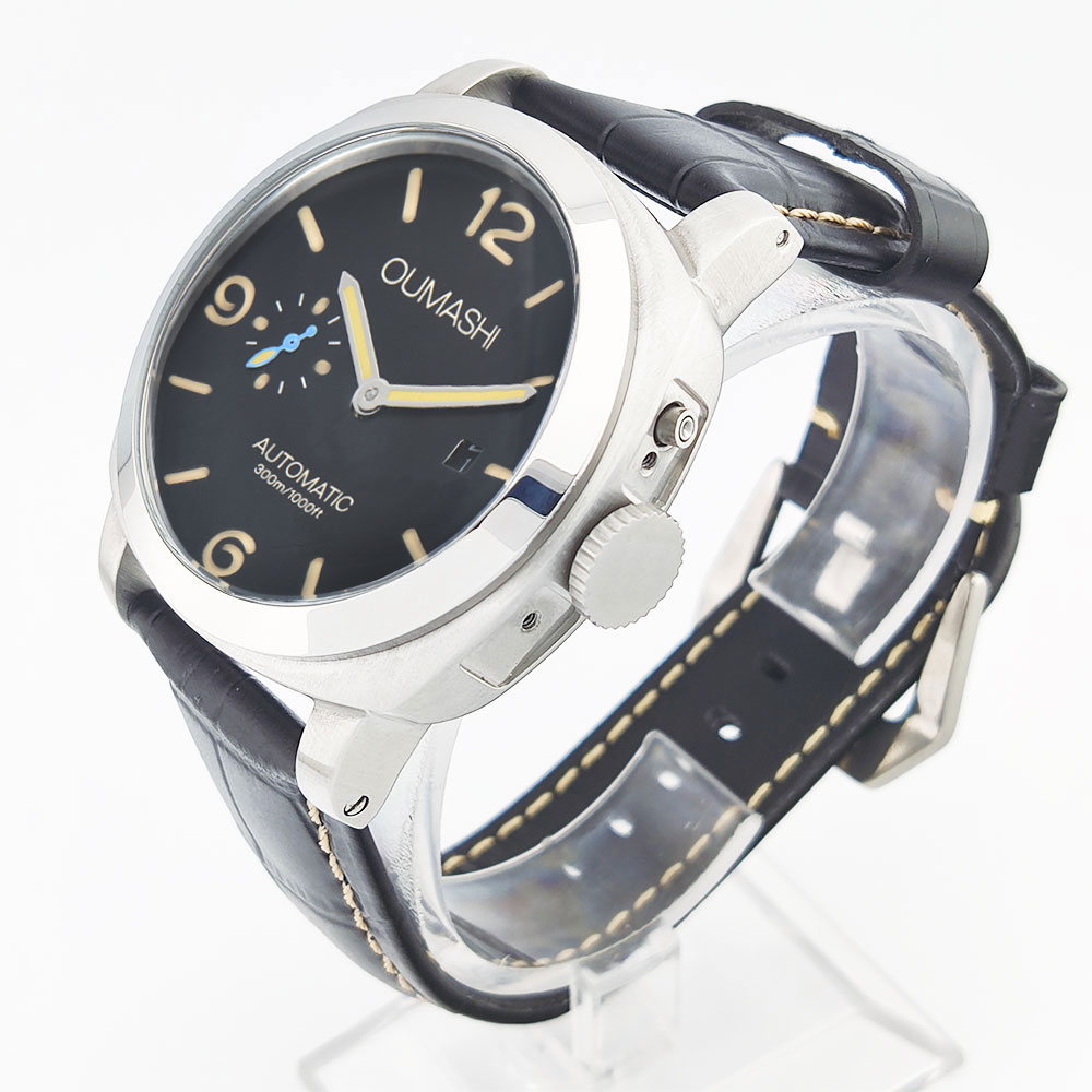 ساعة رجالية 44 ملم بحركة سيجل  - مراجعة Jewellery Watches وسعره