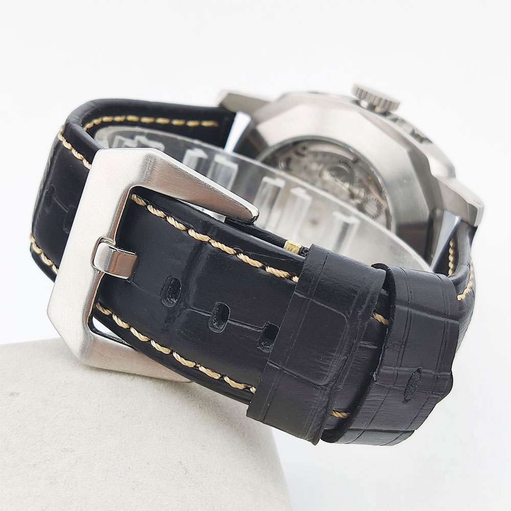 ساعة رجالية 44 ملم بحركة سيجل  - مراجعة Jewellery Watches وسعره