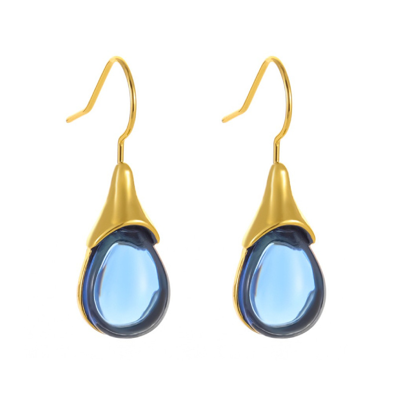 العصرية النساء القط العين الأح - مراجعة Opal Earrings Dangle وسعره