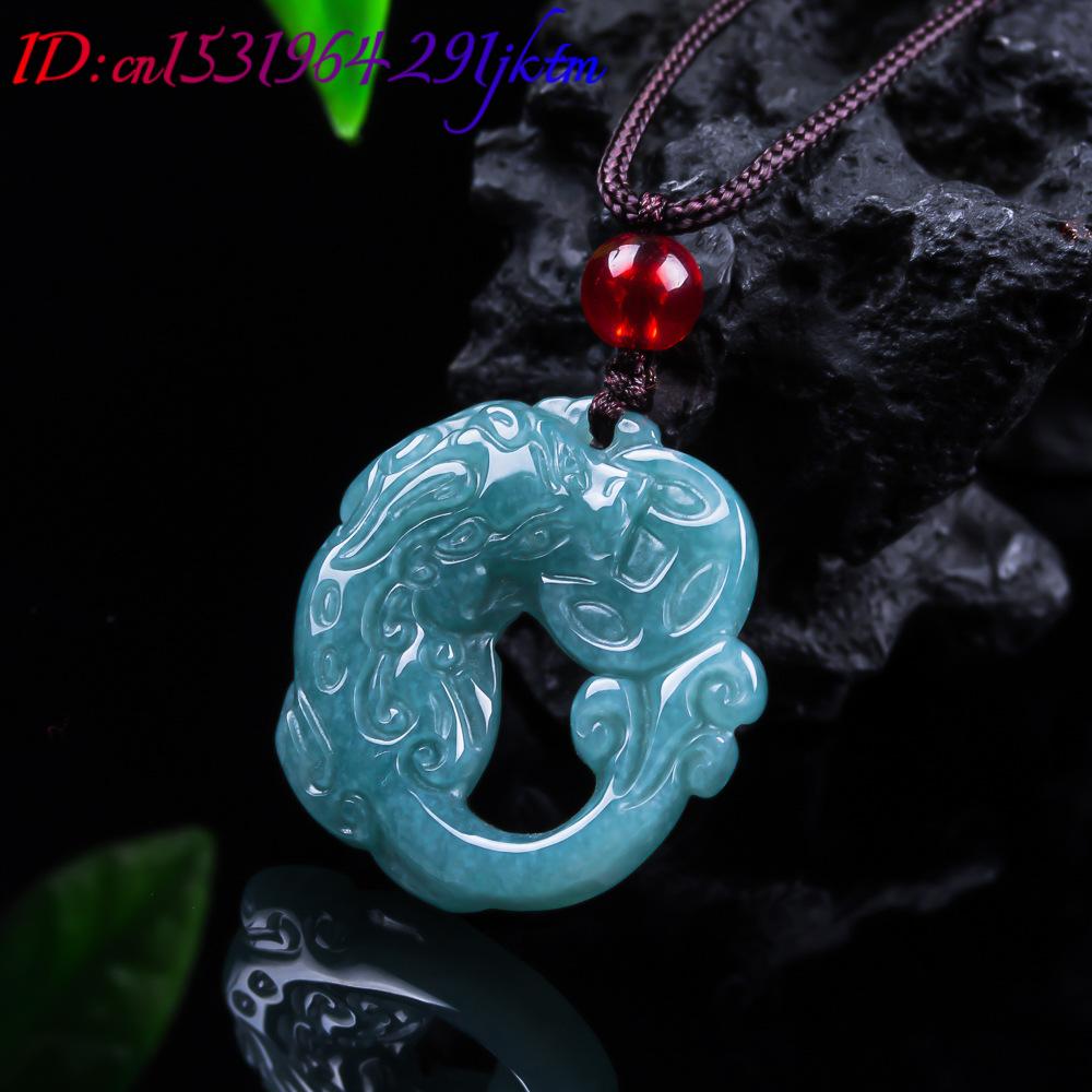 قلادة بيكسيو من اليشم البورمي، - مراجعة Necklace Pendant وسعره