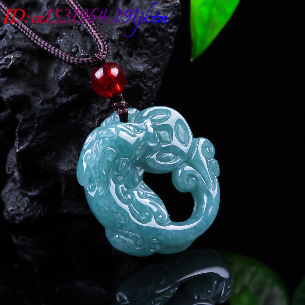 قلادة بيكسيو من اليشم البورمي، - مراجعة Necklace Pendant وسعره