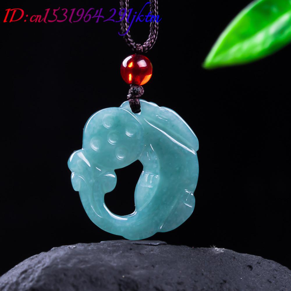 قلادة بيكسيو من اليشم البورمي، - مراجعة Necklace Pendant وسعره