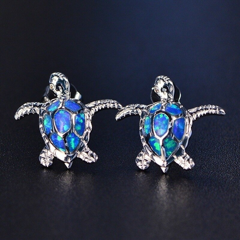 أقراط أوبال متعددة الألوان على - مراجعة Opal Earrings Dangle وسعره