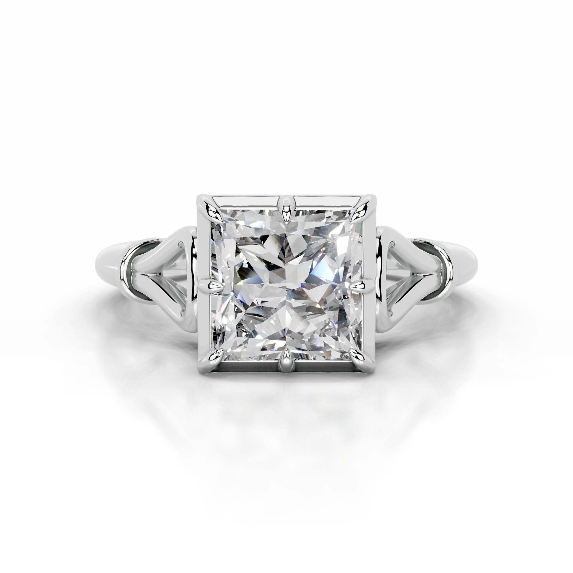 خاتم موسانيت فاخر من الفضة الإ - مراجعة Moissanite Ring وسعره