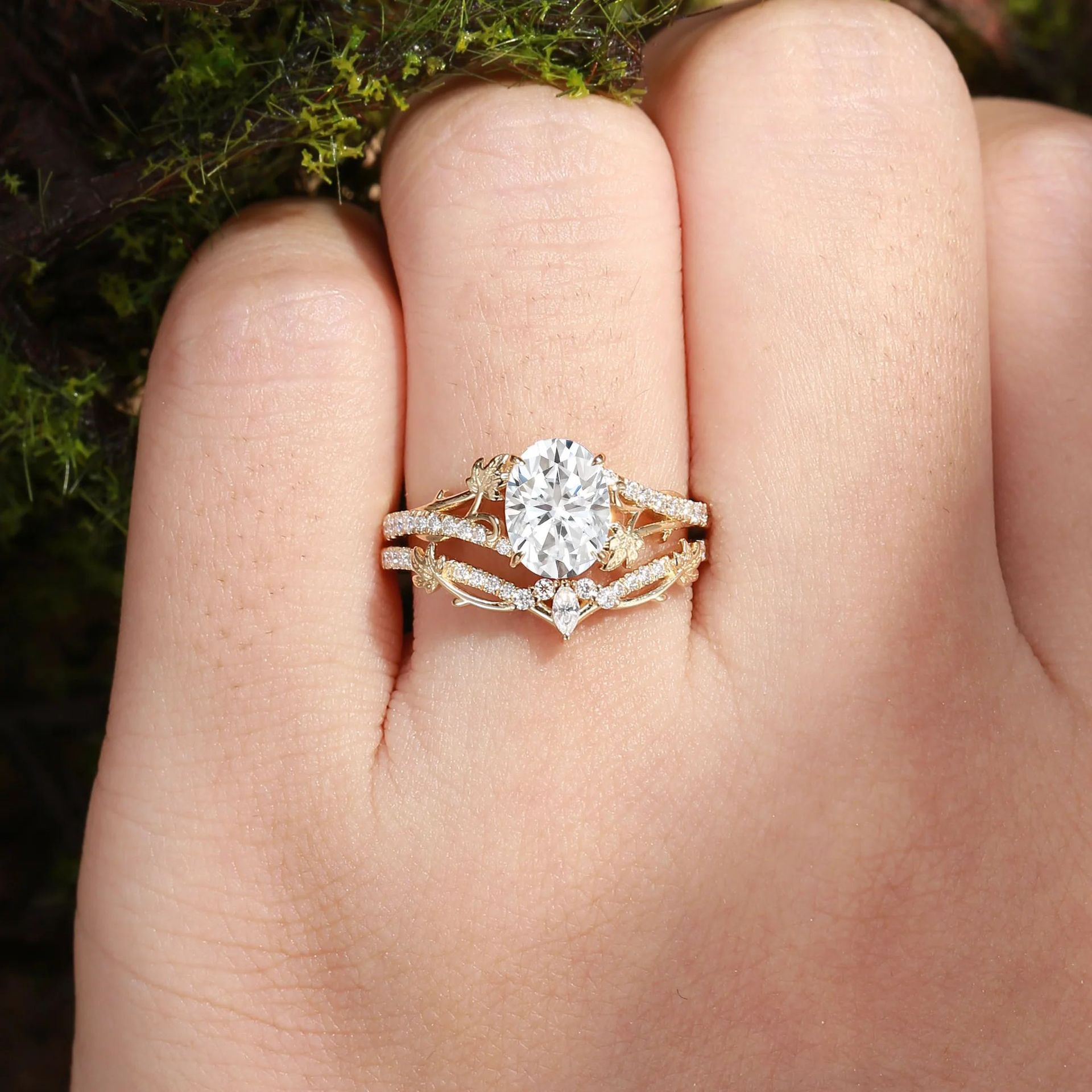 خاتم زفاف فاخر من فيي فيين للم - مراجعة Moissanite Ring وسعره