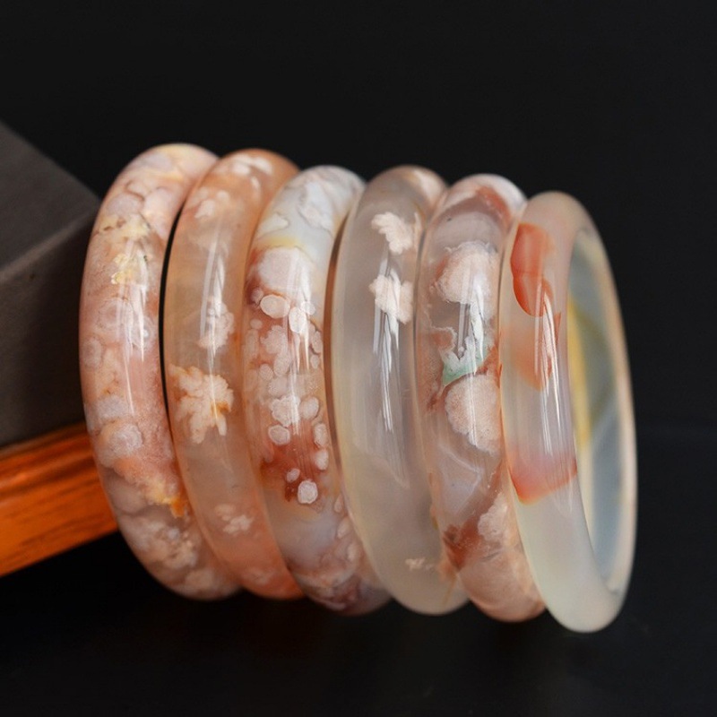 إسورة عقيق زهور للنساء ، أحجار - مراجعة Gemstone Bracelet Healing وسعره