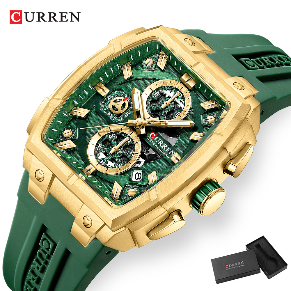 ساعة CURREN الفاخرة للرجال، سا - مراجعة Jewellery Watches وسعره