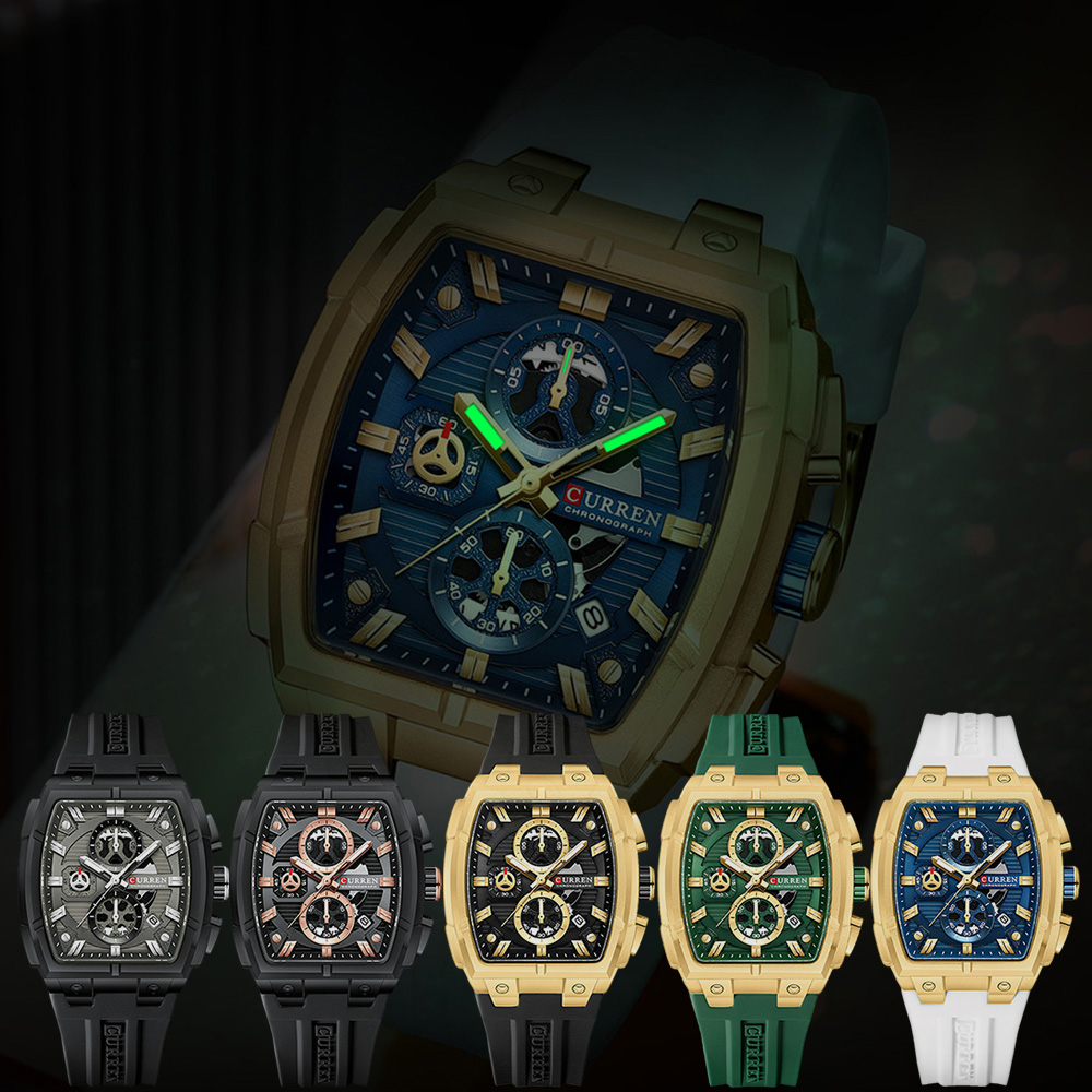 ساعة CURREN الفاخرة للرجال، سا - مراجعة Jewellery Watches وسعره