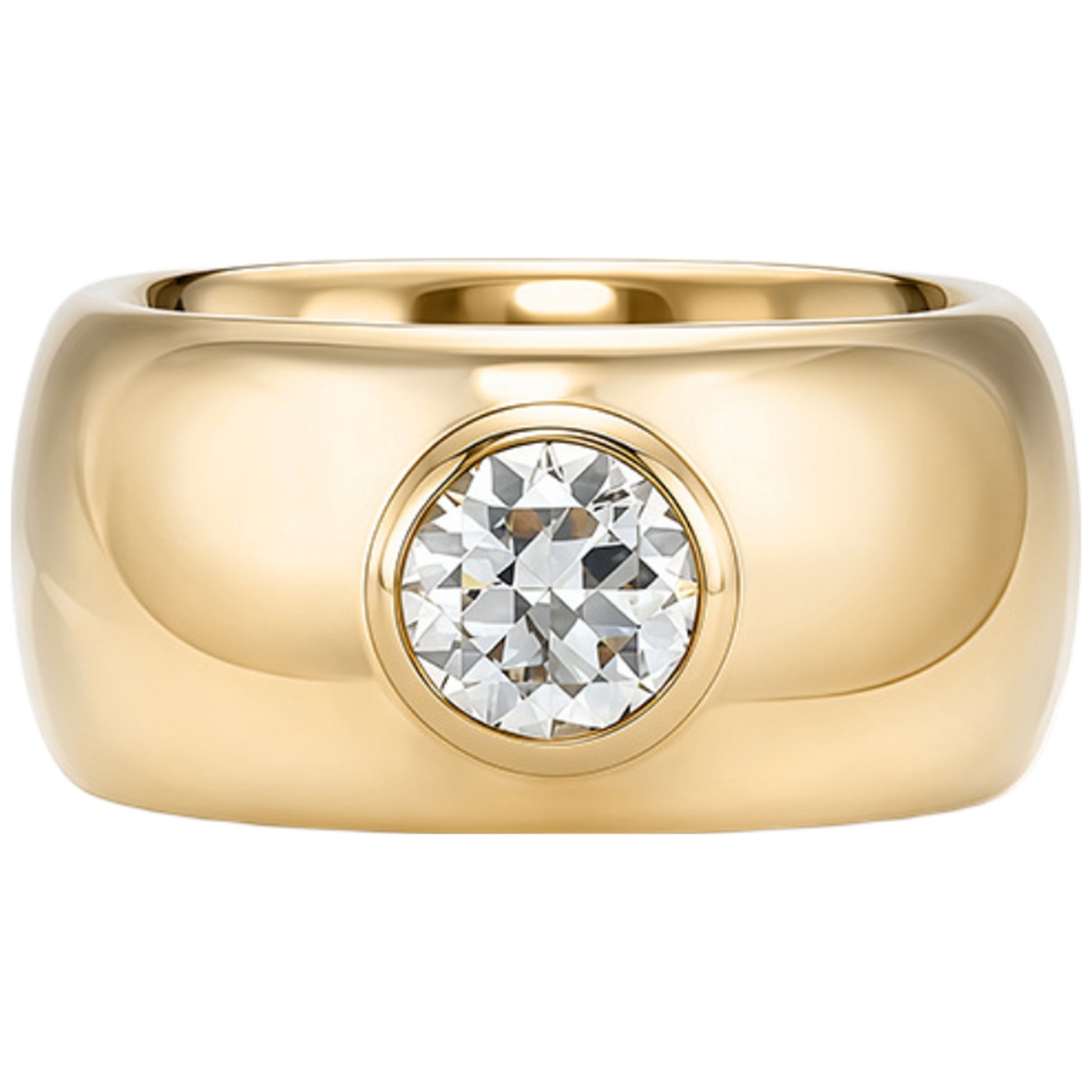 خاتم مخصص من الفضة الإسترلينية - مراجعة Moissanite Ring وسعره