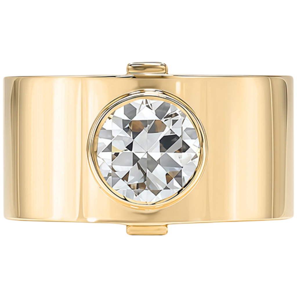 خاتم مخصص من الفضة الإسترلينية - مراجعة Moissanite Ring وسعره
