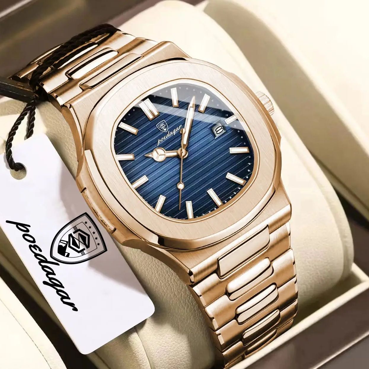 ساعة يد رجالية أنيقة من POEDAG - مراجعة Rg Watches & Jewelry Gmbh وسعره