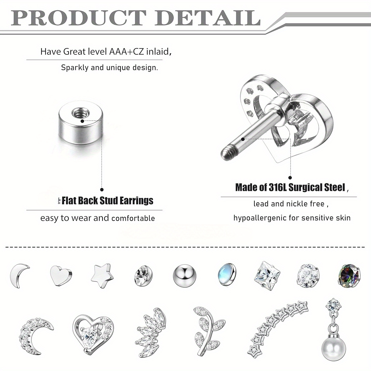 Drperfect الفولاذ المقاوم للصد - مراجعة Opal Earrings Dangle وسعره