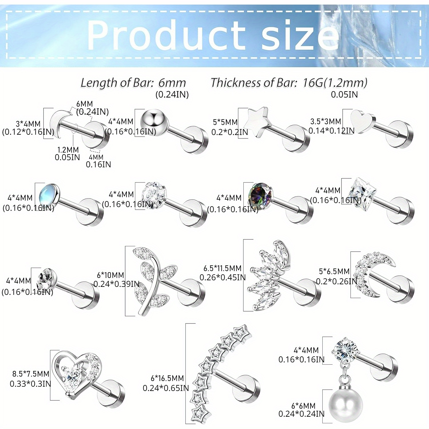 Drperfect الفولاذ المقاوم للصد - مراجعة Opal Earrings Dangle وسعره