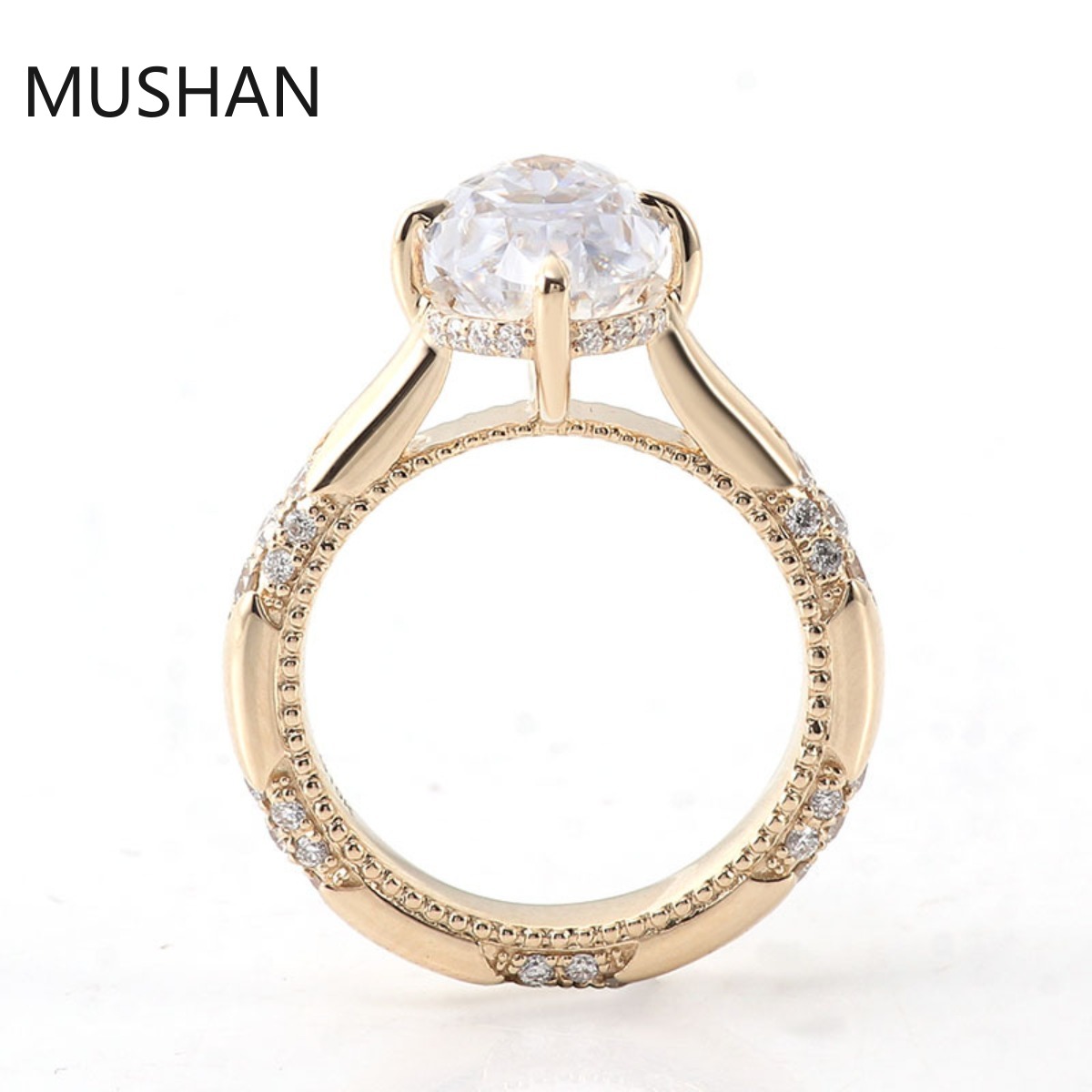خواتم ميشان الفاخرة المخصصة من - مراجعة Moissanite Ring وسعره