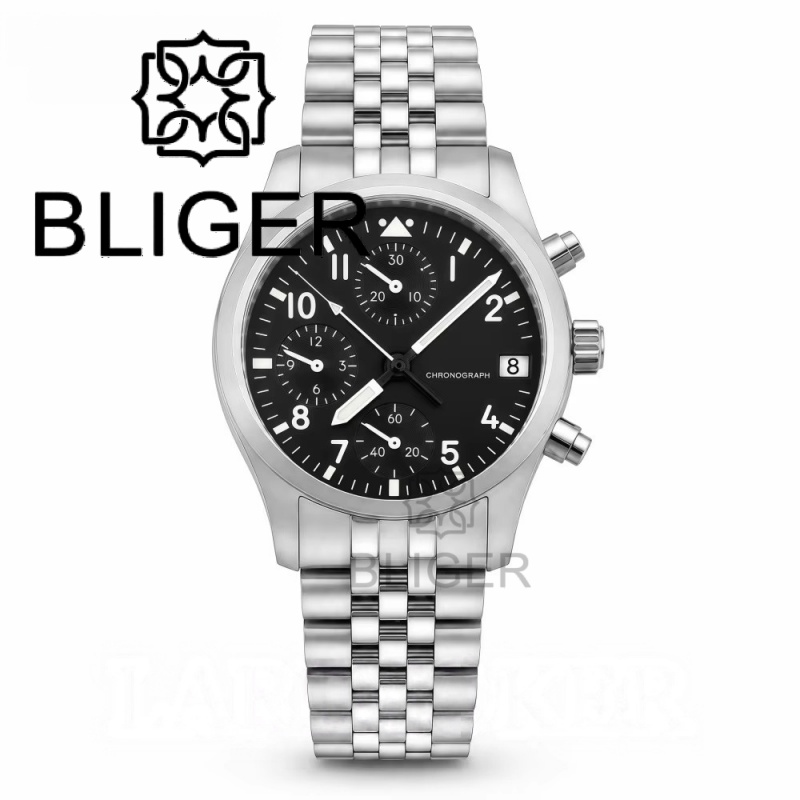 ساعة BLIGER سوداء بالكامل بتصم - مراجعة Jewellery Watches وسعره