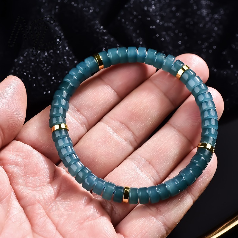 سوار من خرز اليشم الطبيعي الأز - مراجعة Jewelry & Watches Bench وسعره