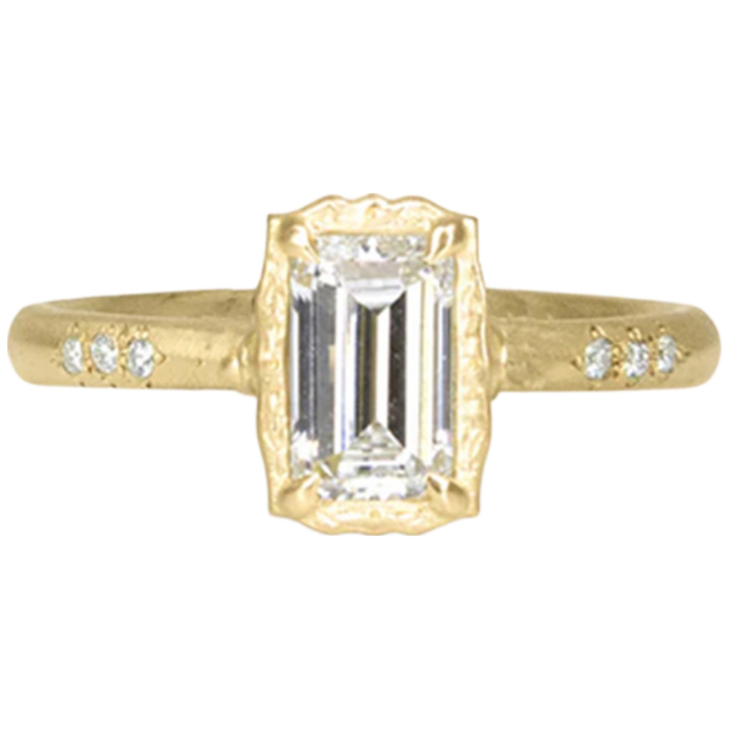 خاتم مخصص من الفضة الإسترلينية - مراجعة Moissanite Ring وسعره