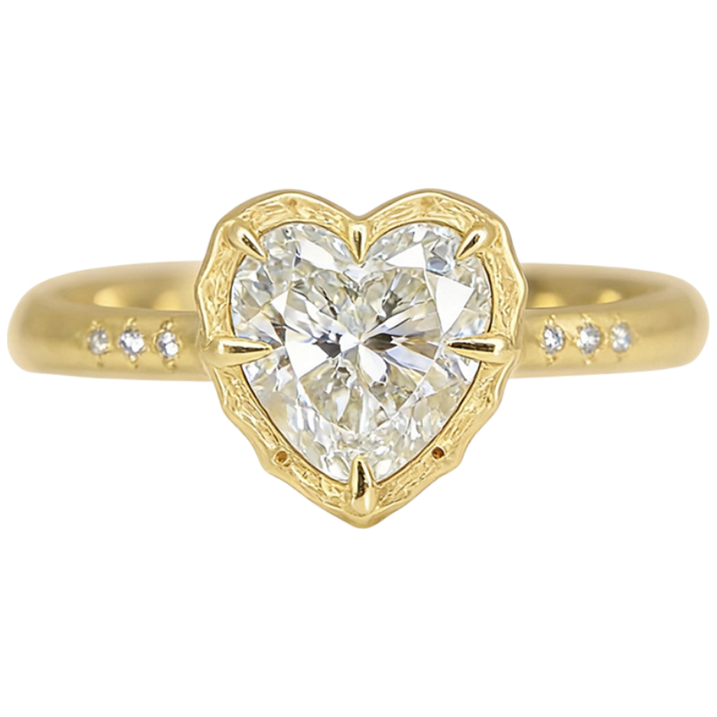 خاتم مخصص من الفضة الإسترلينية - مراجعة Moissanite Ring وسعره