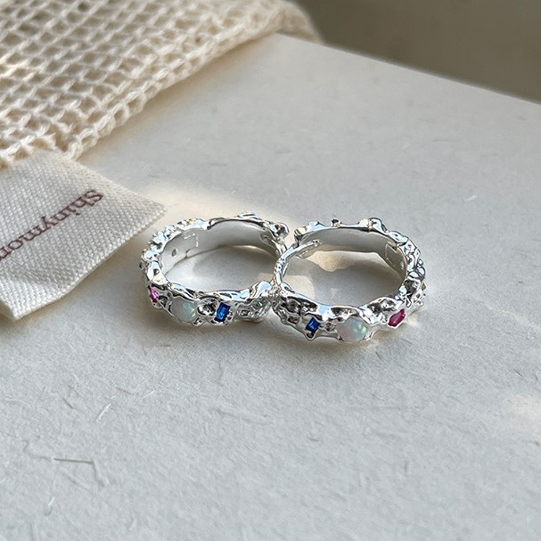 925 فضة أوبال هوب أقراط للنساء - مراجعة Opal Earrings Dangle وسعره