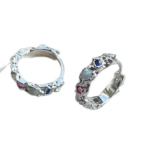 925 فضة أوبال هوب أقراط للنساء - مراجعة Opal Earrings Dangle وسعره