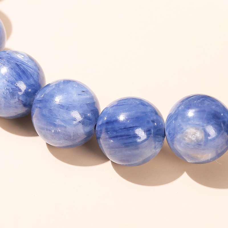 سوار كيانيت برازيلي طبيعي JD 5 - مراجعة Gemstone Bracelet Healing وسعره