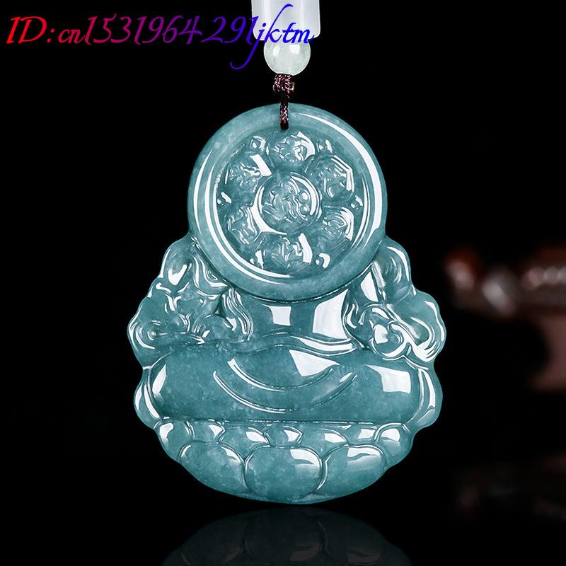 قلادة جامبالا من اليشم البورمي - مراجعة Necklace Pendant وسعره