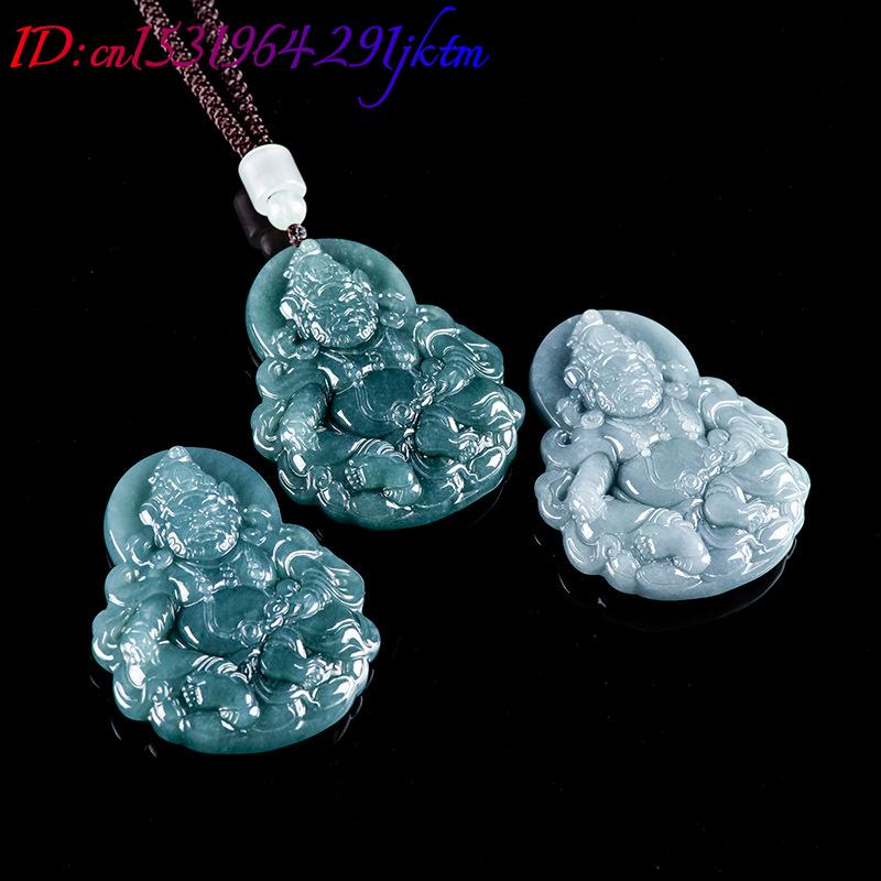 قلادة جامبالا من اليشم البورمي - مراجعة Necklace Pendant وسعره