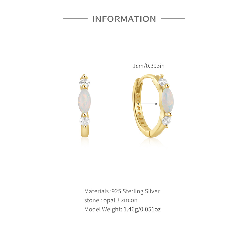CANNER 925 فضة الحصان العين أو - مراجعة Opal Earrings Dangle وسعره