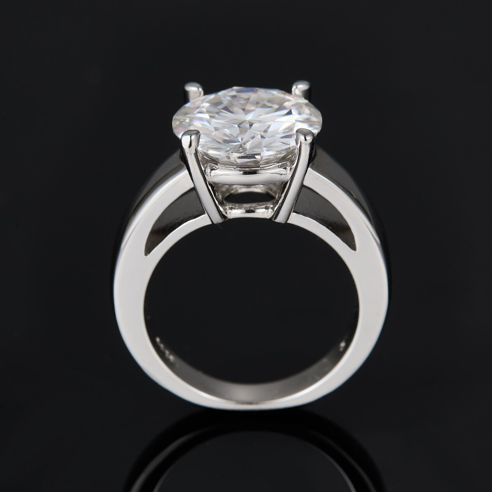 2 قيراط D اللون مويسانيتي الما - مراجعة Moissanite Ring وسعره