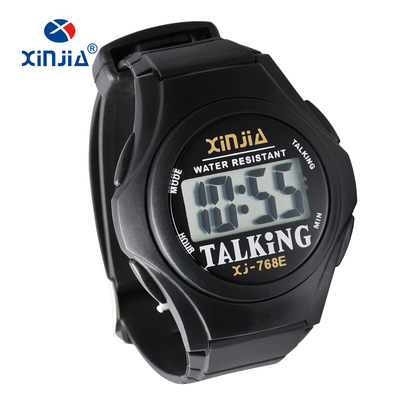 ساعة XINJIA الجديدة الناطقة لل - مراجعة Italian Jewelry Watches وسعره