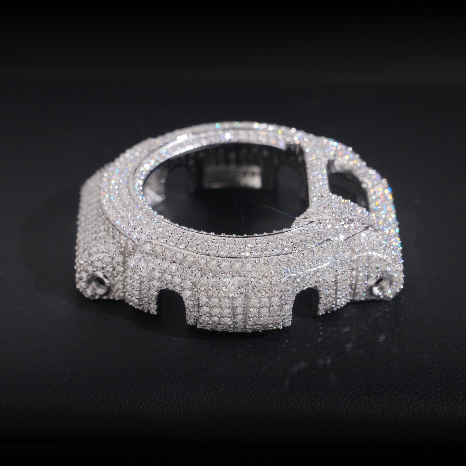 حافظة ساعة هيب هوب فاخرة: مرصع - مراجعة Jewelry Watches Men وسعره